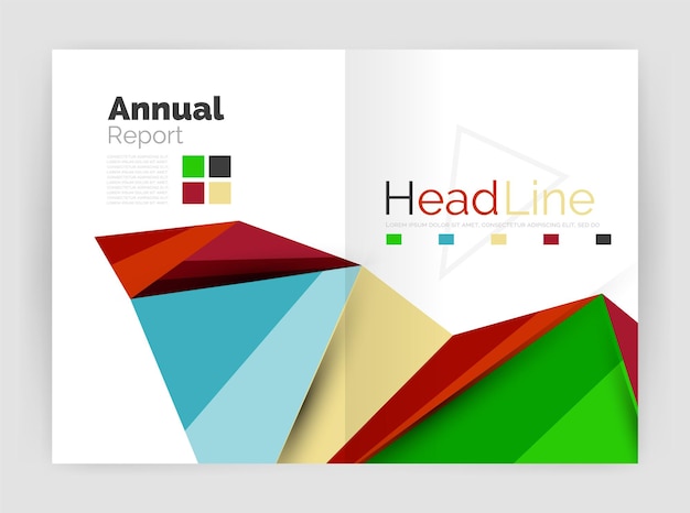 Low poly annual report