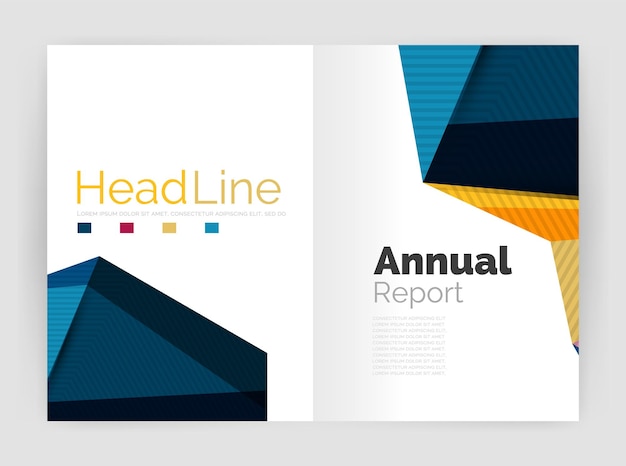 Low poly annual report