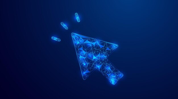 low poly arrow stylized 3d directional pointer for navigation game assets or graphic design