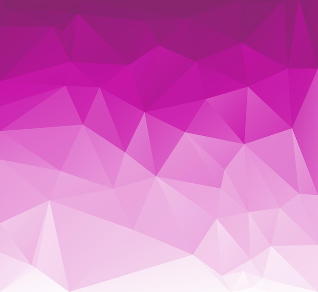 Low poly geometrische roze achtergrondgeluid