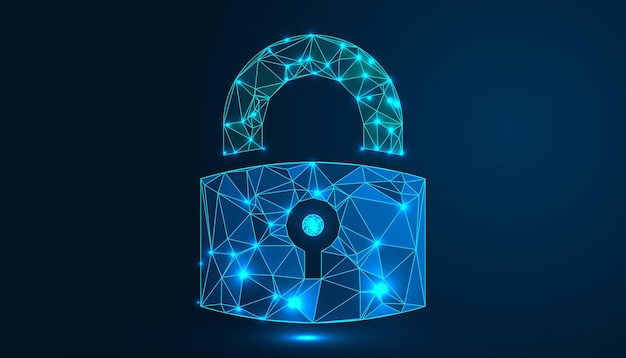 Low Poly Shield Icon 3D Polygonal Protection Symbol Minimalist Security Badge Gaming UI Shield Design Vector PNG Low Poly Shield Art