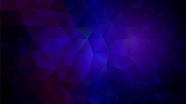 Low poly triangles background