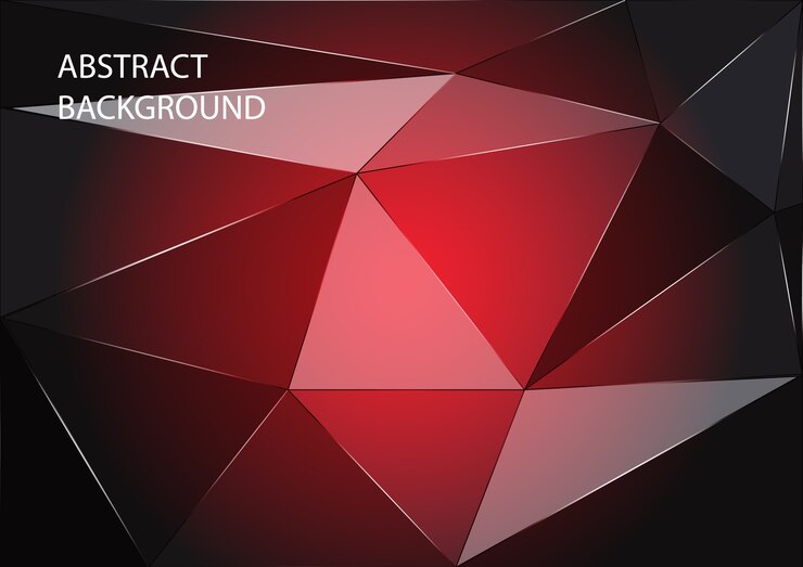 Vector low polygon background