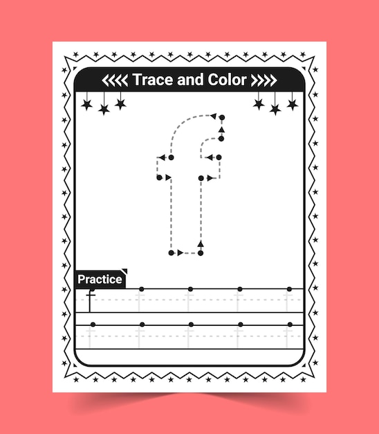 lowercase English letter tracing worksheet for kids