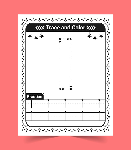 Lowercase english letter tracing worksheet for kids