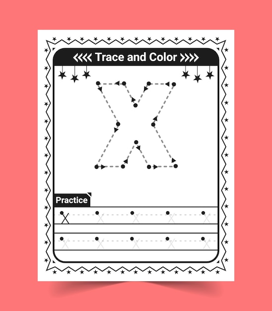 lowercase English letter tracing worksheet for kids