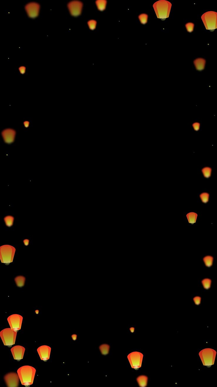 Vector loy krathong festival card