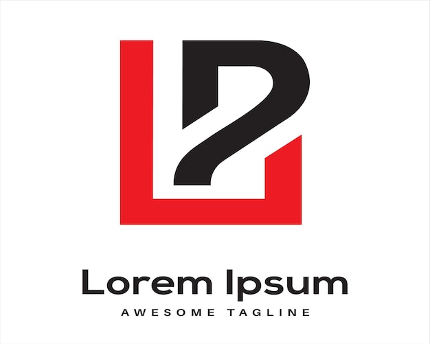 LP Latter Logo Design Icon