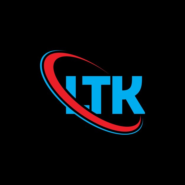 LTK ロゴ LTK 文字 LTK LTK のデザイン LTKのイニシャル LTKロゴは円と大文字のモノグラムで結びついている LTK テクノロジービジネスと不動産ブランドのタイポグラフィー