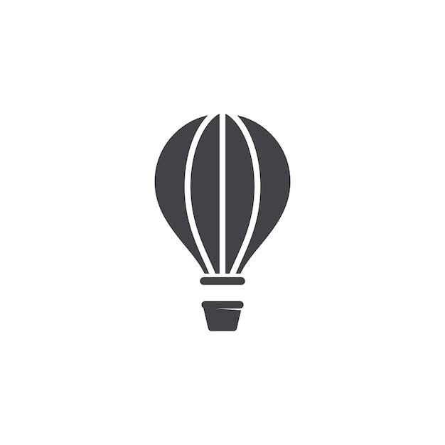 Luchtballon Vector pictogram ontwerp
