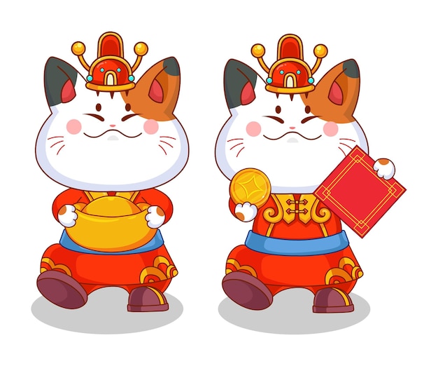 Lucky cat or fortune cat.