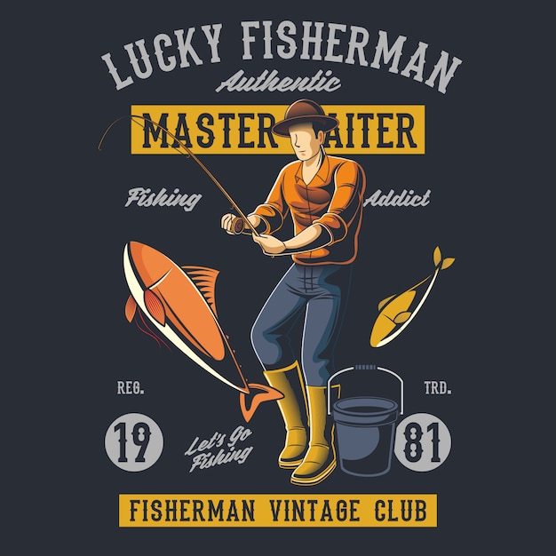 Lucky fisherman