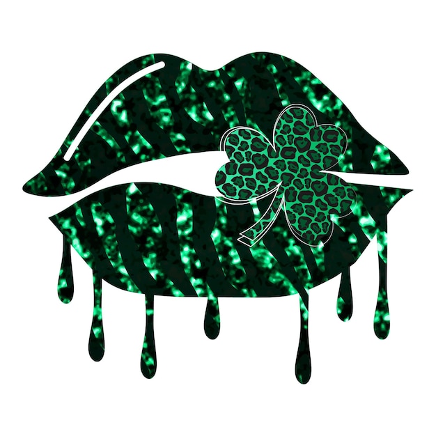 Lucky Lips St Patrick Day