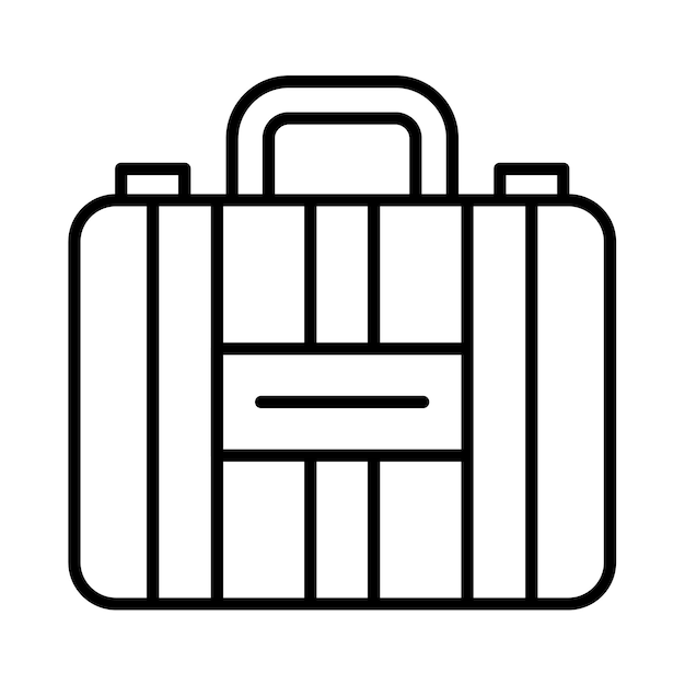 Luggage Line Illustration