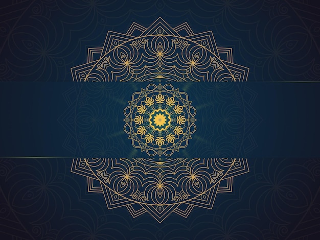 Luixury mandala design template