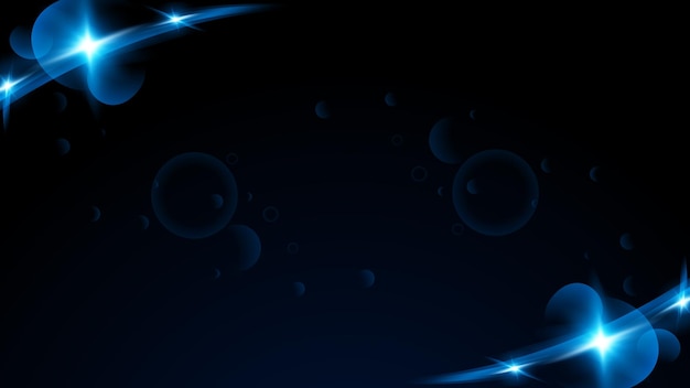 Lumineuze blauwe glittertextuur met fonkelende vonken en gloeiende lichtdeeltjes voor luxe