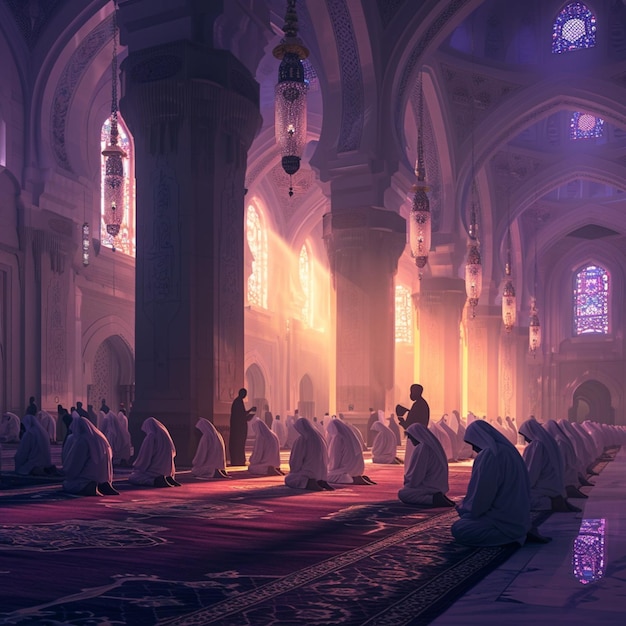 Luminous Taraweeh A Spiritual Journey in the Mosque