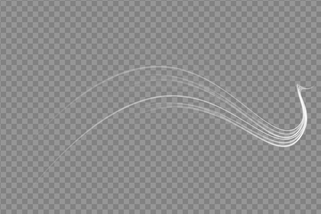 ベクトル 輝く白い線 png of speed 軽い輝く効果 抽象的な動きの線