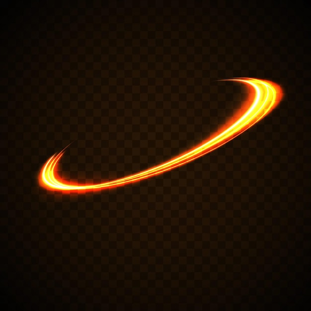 Luminous white lines of speed Light glowing effect Abstract motion lines Light trail wave fire path trace line car lights optic fiber and incandescence curve twirl png