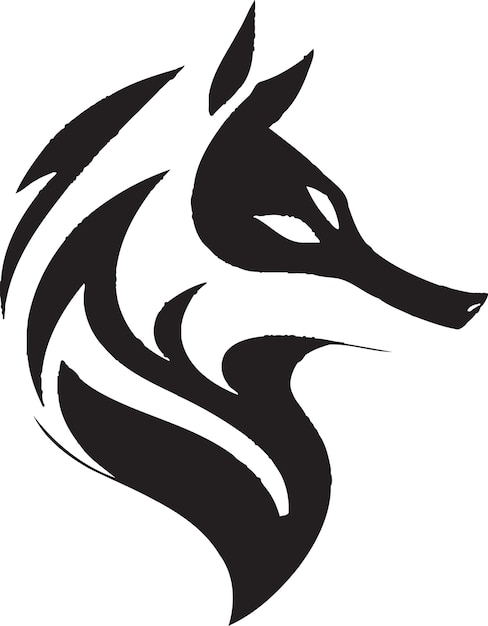 Lunar Sovereign Wolf Insignia Howling Majesty Wolf Emblem