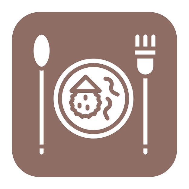 Lunch icon vector image Can be used for Bar