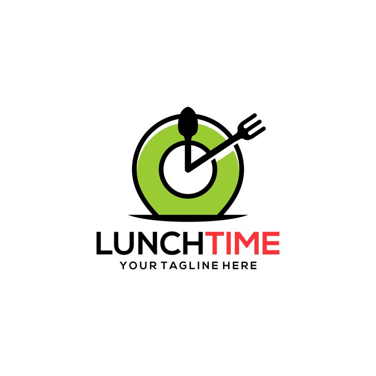 Lunch tijd logo