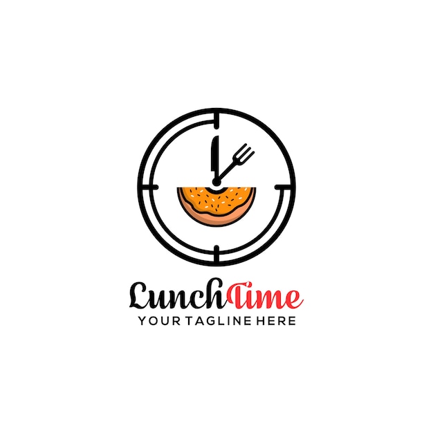 Lunch tijd logo