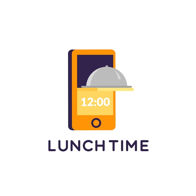 Lunch tijd logo