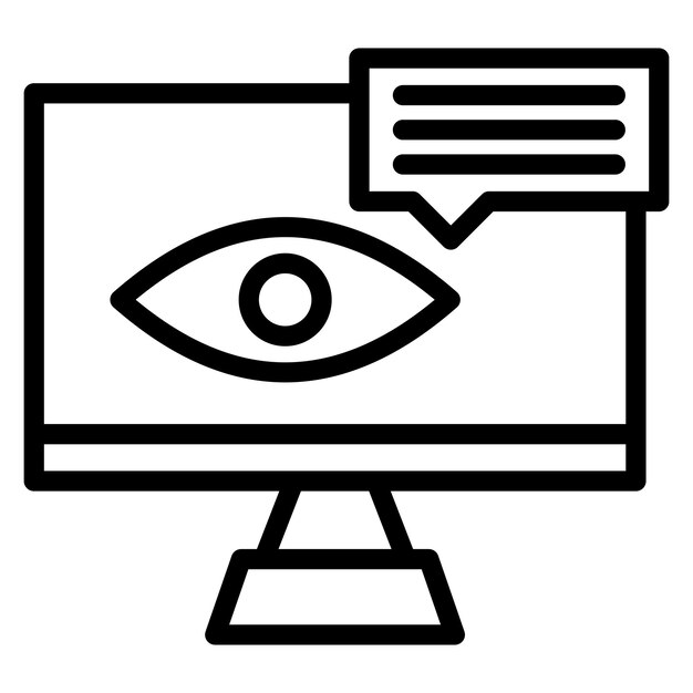Lurkersアイコンのベクトル画像はライブストリーミングに使用できます