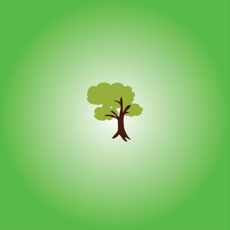 Vector lush and easy to edit tree vector illustration in eps format