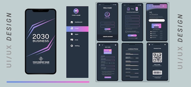 Luxe app of uiux-ontwerp