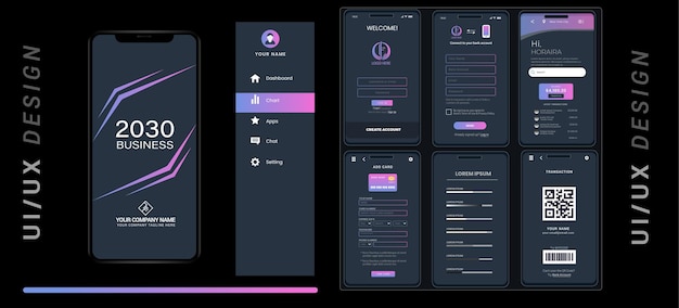 Luxe app of uiux-ontwerp