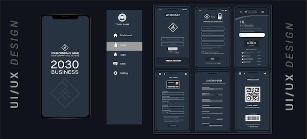 Luxe app of uiux-ontwerp