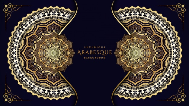 Luxe Arabesque achtergrond