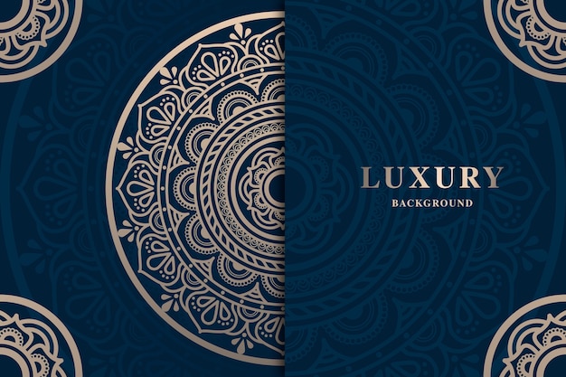 Luxe behang met mandala