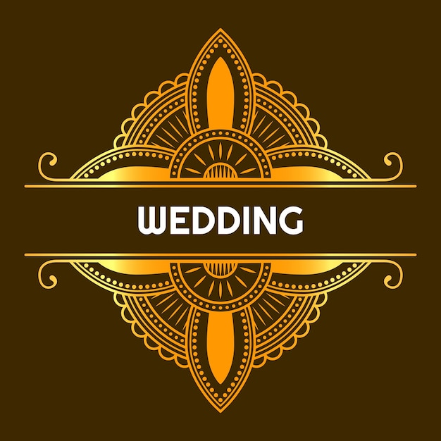 luxe bruiloft sieraad. lijn, bloem, creatieve, vintage en elegante stijl