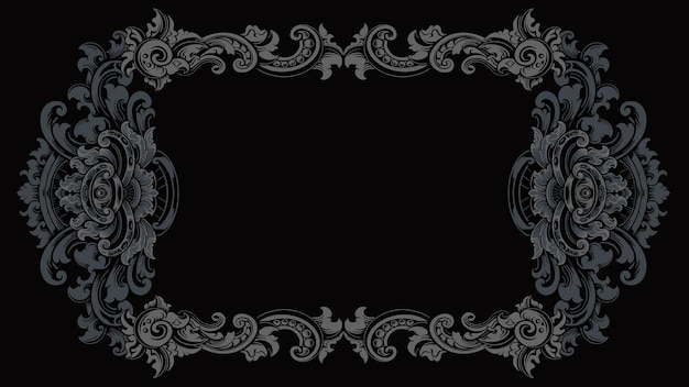 luxe bruiloft uitnodigingskaart ontwerp in klassieke stijl retro gravure kleur bewerkbaar