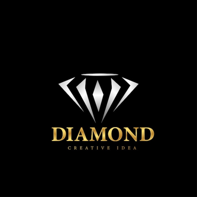 Luxe Dimond-logo-ontwerp