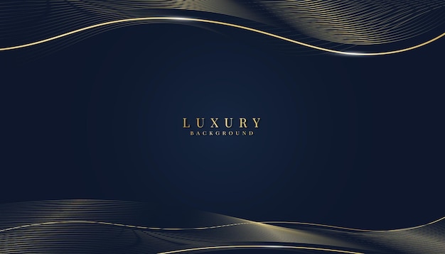 Luxe en elegante vector achtergrond illustratie business premium banner voor goud en sieraden