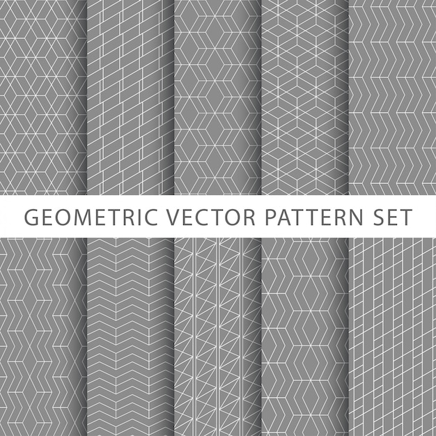 Luxe geometrisch patroonpak