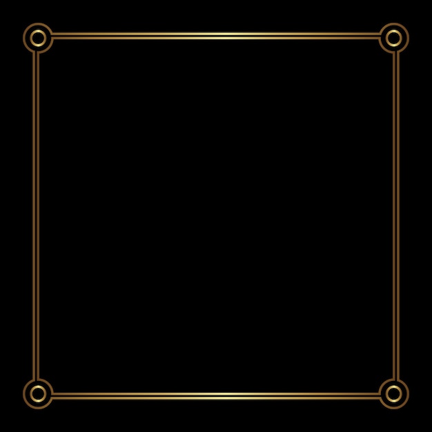 Luxe Gouden Banner Frame