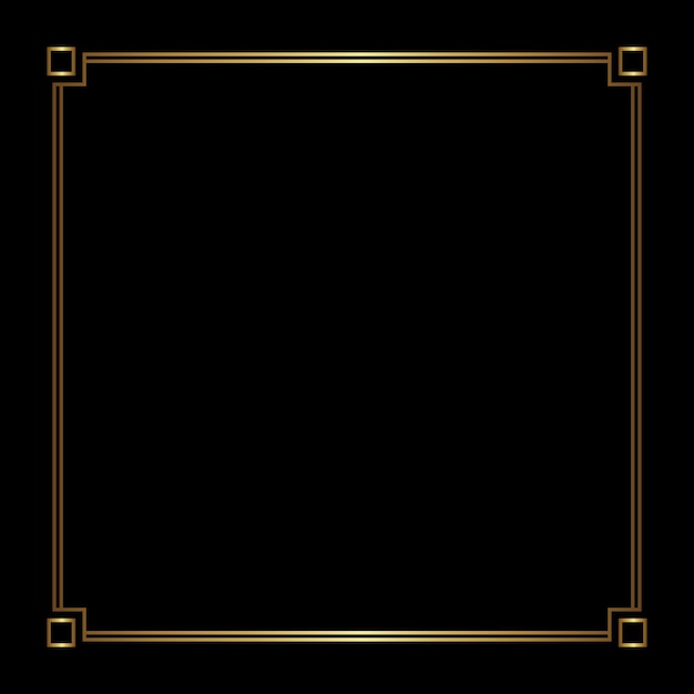 Luxe Gouden Banner Frame