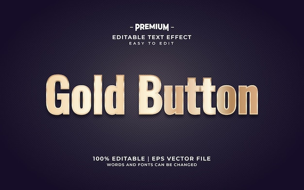 Vector luxe gouden stijl teksteffect