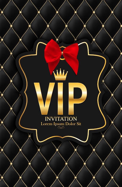 Luxe leden, gift card vip uitnodiging