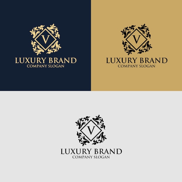 Luxe logo sjabloon