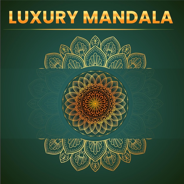 luxe mandala achtergrond gratis te downloaden