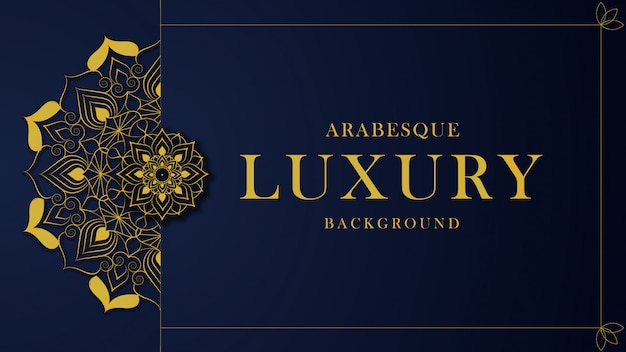 Luxe mandala achtergrond