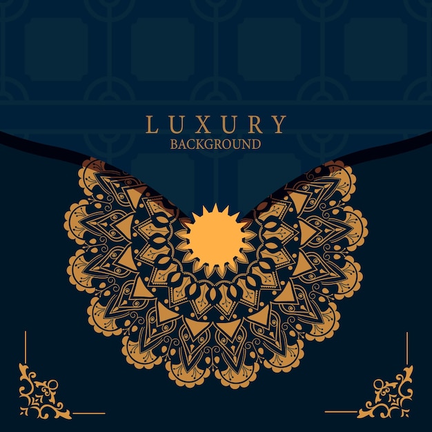 Luxe Mandala achtergrond