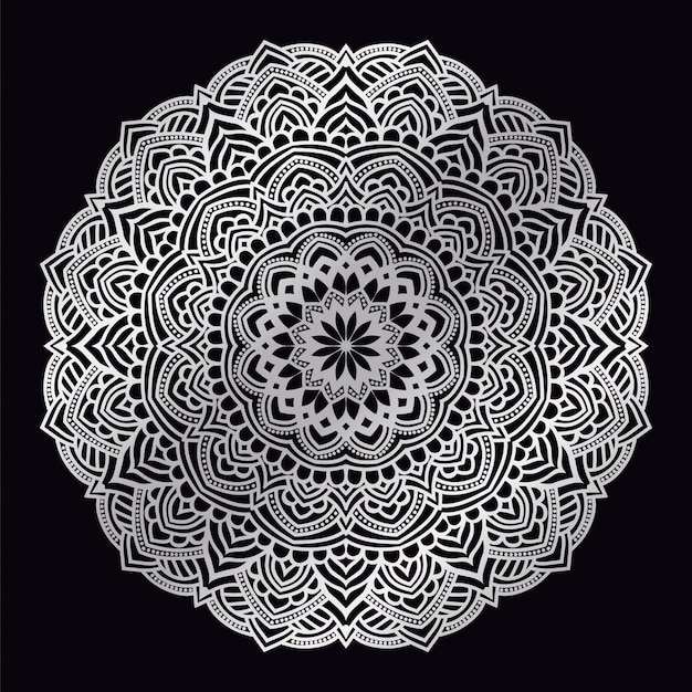 Luxe mandala achtergrond