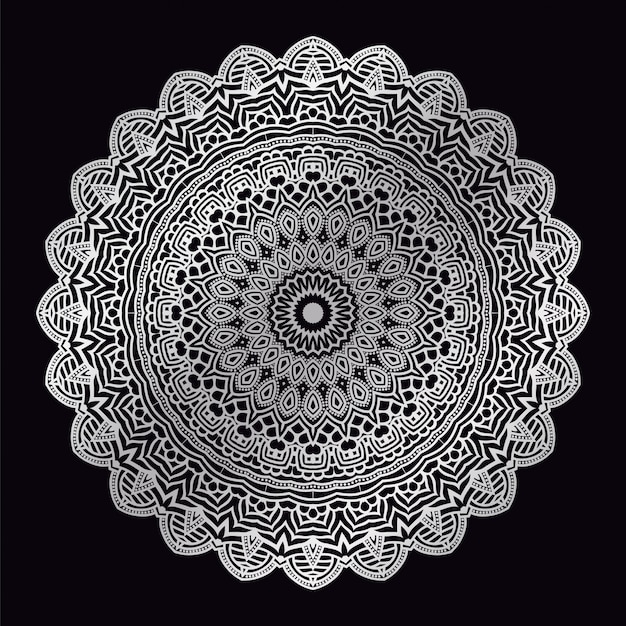 Luxe mandala achtergrond